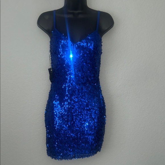 Charlotte Russe Dresses & Skirts - Sparkling Blue Dress